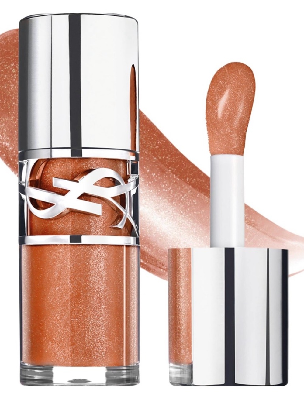 Yves Saint Laurent Plumping Lip Oil Gloss Duo - shades 5 & 6 - Picture 2 of 7